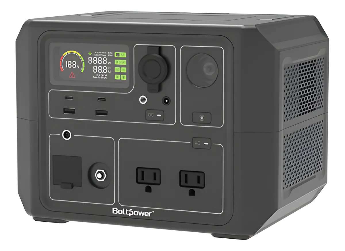 Planta Electrica Estación Portátil Carga Rápida 600w/537wh